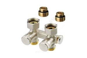 H uždarymo ventilis RVL-K 1/2" vienvamzdžiai sistemai, tiesus Danfoss 003L0280